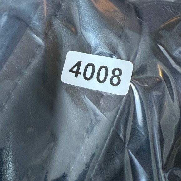 Michael Kors Black Leather Moto Jacket Womens‎ Size M Asymmetrical Zip - Picture 14 of 14